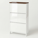 Sapateira De Madeira Fina - 3 Portas