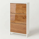 Sapateira De Madeira Fina - 3 Portas