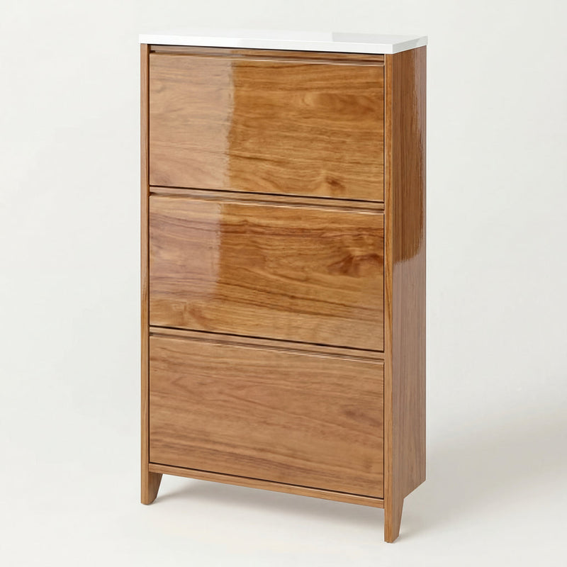 Sapateira De Madeira Fina - 3 Portas